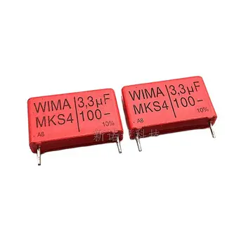 10DB/WIMA 100V 335 3.3 UF 100V 3U3 MKS4 Pin-Távolság 22.5 Audio Kondenzátor