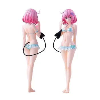 18 CM Szeretni Ru Sötétség Momo Belia Deviluke Fürdőruha Bikini Ver Anime figurát PVC Lány Gyűjtemény Modell Játékok Ajándék Baba