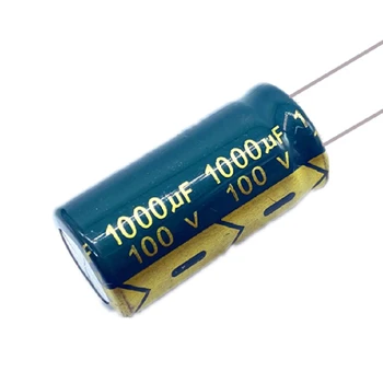 2db/nagyon magas frekvenciájú, alacsony impedancia a 100v 1000UF alumínium elektrolit kondenzátor mérete 18*30 100V1000UF 20%