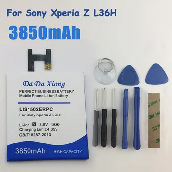 3850mAh LIS1502ERPC Li-ion Akkumulátor Sony Ericsson Z L36H Lt36h L36i S39H SZÓVAL-02E C6603 C6602 C6600 C660X Xperia C CN3