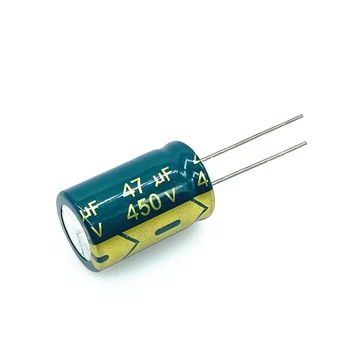 4db/sok 450v 47UF magas frekvenciájú, alacsony impedancia 450v47UF alumínium elektrolit kondenzátor mérete 16*25 20%