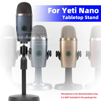 A KÉK YETI NANO USB Asztal mikrofonállvány, Gémes Felvétel, Állítható Magasságú Asztal Asztali Mikrofon Asztali Tartót Kiterjesztése-Hegy