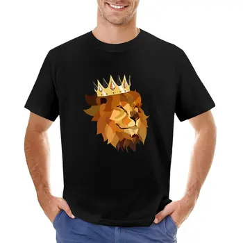 Aranyos király a macska, Póló, T-shirt rövid pulcsi grafikus póló férfi edzés póló