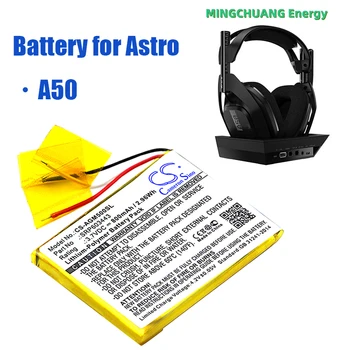 Cameron Kínai 3,7 V/800mAh Vezeték nélküli Fülhallgató Akkumulátor SRP603443 az Astro A50