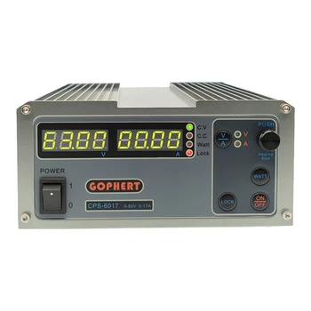 CPS-6017 Frissített Verzió 1000W 0-60V/0-17A,Nagy teljesítményű Digitális Állítható DC Tápellátás 220V CPS6017