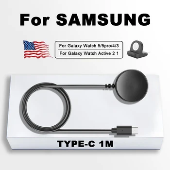 Eredeti Gyors USB töltőkábel a Samsung Galaxy Óra 5 Pro 5 4 3 2 1 S2 USB-C Állomás Smartwatch Töltés Dock Jogosultja
