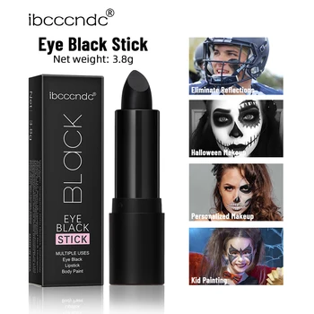 Fekete Szem, Arc, Test, Festék Stick Krém Eyeblack Cső Fekete Test Festés Botok Halloween Cosplay Joker Smink
