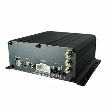 H. 264 4 Csatornás Merevlemez MDVR Támogatja a GPS-4G Wifi valós Idejű Monitoring Mobil DVR