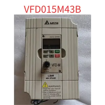 Használt VFD015M43B frekvenciaváltó tesztelt ok 1.5 kw-os 3 fázisú bemenet