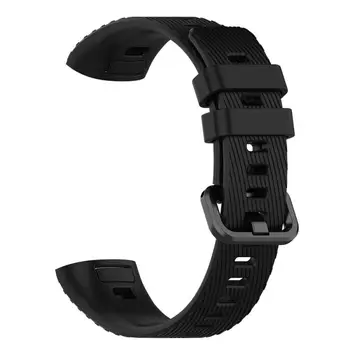 Kiváló Minőségű, Hordozható Sport Watchband Puha Sport Szilikon Watchband A Huawei Zenekar 4 Karkötő Divat Szíj Csere