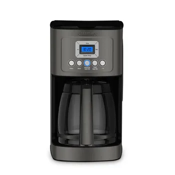 Kávéfőző Perfectemp™ 14 Csésze-Programozható Kávéfőző, Fekete, Kávé Gép, Konyhai Berendezés