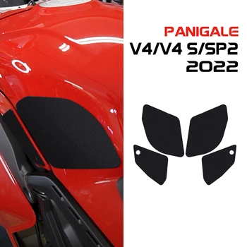 Panigale V4S Tartozékok Ducati PanigaleV4 S 2022 2023 Térd Markolatok Motoros Üzemanyag Tank Matrica csúszásgátló PVC Matricák