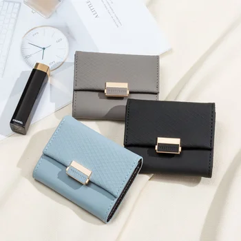Pritti mini kis kártya táska női egyszerű, illetve az ultra-vékony nulla tárca all-in-one kártya táska