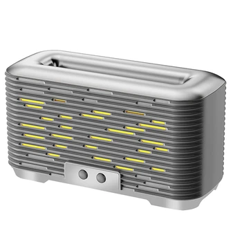 Párásító 350Ml Ultrahangos USB illóolaj 3D Lámpa Köd Tűz, Láng Párásító Diffúzor