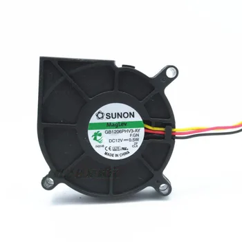 Sunon GB1206PHV3-AY Maglev Párásító centrifugális ventilátor, ipari ventilátor projektor ventilátor centrifugális ventilátor, DC12v 0,5 W a 3pin