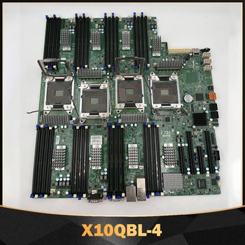 Szerver Alaplap Quad Socket R1 (LGA 2011) Támogatja Xeon Processzor E7-4800 v4/v3 Család Supermicro X10QBL-4