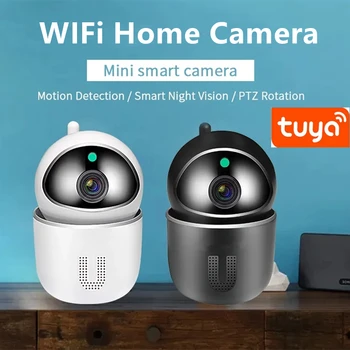 Tuya 2MP IP Camera1080P WiFi Biztonsági Kamerák, 2-utas Audio CCTV Megfigyelő Kamera INFRAVÖRÖS éjjellátó Vezeték nélküli Bébi Monitor