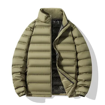 Téli Férfi Női Kabát Kabát, Meleg Alkalmi Outwear Könnyű Pár Stílus