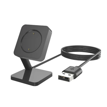 USB Töltő Dokkoló Mágneses Töltőhöz Óra Töltés Tartozékok Hordozható Mini Töltő Állomás Amazfit GTR4 GTS4