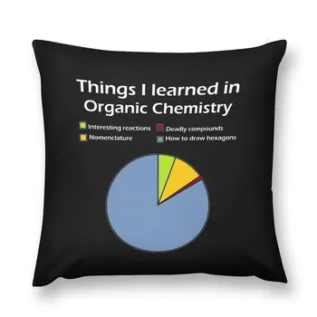 Vicces Kémia póló Ajándék-Tanultak A Szerves Kémia a Nők a Férfiak Párnát Karácsonyi Kiterjed A Párnák