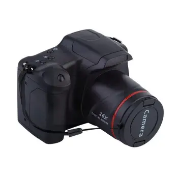 Új Digitális TÜKÖRREFLEXES Fényképezőgép, Hordozható Anti-shake Vlogging TFT 2.4 a Kamera 1080P Videó LCD Zoom Kamera 16X Kamerák Ultra HD Kavics R9T5
