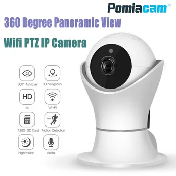 Új Modell EC39 360 fokban elforgatható PTZ Wifi IP Kamera 1080P Vezeték nélküli Hálózat Otthoni Biztonsági Kamera 360eye videó baba monitor