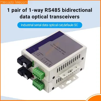 1pair SC Kétirányú 485 Kétirányú Adat Optikai Média Konverter, Optikai Adó-vevő RS485 Kommunikációs Berendezések