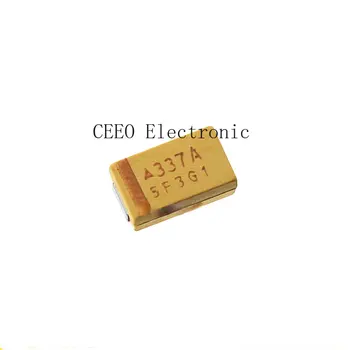 20DB D-típusú 7343 Chip Tantál Kondenzátor 10V330UF 337A Eredeti TAJD337K010RNJ