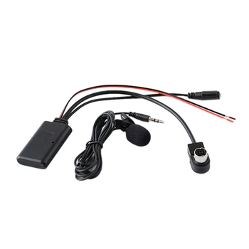 2X Autó Bluetooth-AUX Adapter Vezeték nélküli Audio Telefon Kihangosító Mikrofon Alpesi KCA-121B AI-NET CDA-9857 CDA-9886