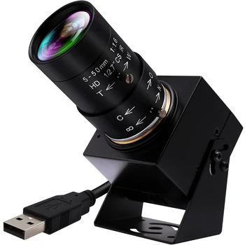 8MP USB Webkamera CCTV Biztonsági Web Cam 3264*2448 IMX179 Varifokális CS Lencse Ipari Gépi Látás UVC USB Kamera PC Laptop