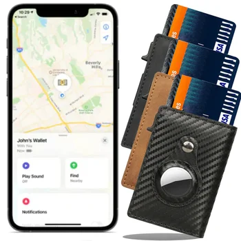 A levegő Tag Tárca az Esetben Bluetooth Nyomkövető Anti Elveszett Multi-Card Slot Hitelkártya Tárca Birtokosa Mobil kulcs Nyomkövető Rfid-Blokkoló Klip