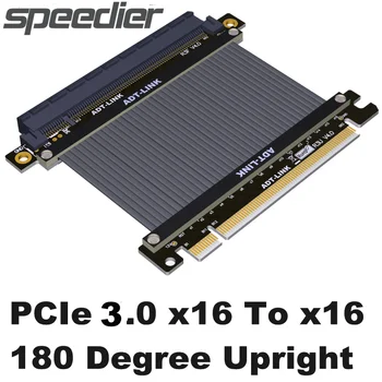 ADT Legújabb PCIE 3.0 x 16 Kelő Rugalmas Kábel RTX3090 Grafikus Kártya 3.0 Hosszabbító Kábel ATX Esetben 90/180 Fokos a GPU Kelő Adapter