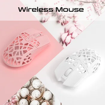 Ajazz i339Pro 16000DPI Vezeték nélküli Gaming Mouse Könnyű PixArt PMW3338 Chip Sofőr 6 Szín 2.4 G LED Beállítása Újratölthető