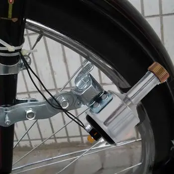 Bicikli Kerékpár Dinamó Fények Beállítása Biztonsági Nincs Batterieded Fényszóró, Hátsó