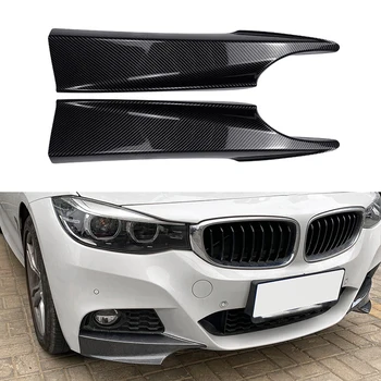 BMW 3-as Sorozat GT F34 320i 325i M Sport Szénszálas Első Lökhárító Oldalsó Elosztó Fedelet, Ajak Szellőző Bevitel Spoiler 2014-2019