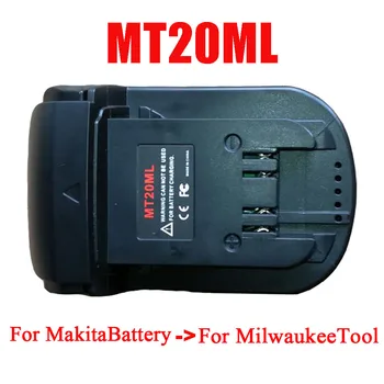 dawupine MT20ML Akkumulátor Átalakító Adapter Töltő Makita Átalakítani 18V Li-ion Akkumulátor BL1830 BL1860 BL181, Hogy a Milwaukee