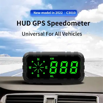 Digitális GPS Sebességmérő Digitális Sebességmérő Head Up Display Big Font Sebességet, Az Autók GPS Műholdas Sebesség Alkalmas Autók