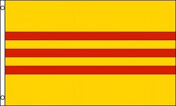 Dél-Vietnami Zászló 1948 - 1975 Rvn Köztársaság Saigon Vietnami Háborús Veterán