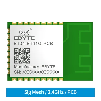 E104-BT11G-PCB UART Háló Ad Hoc Hálózat Bluetooth Modul 20dBm átviteli Teljesítmény: Vezeték nélküli Jeladó Jeladó