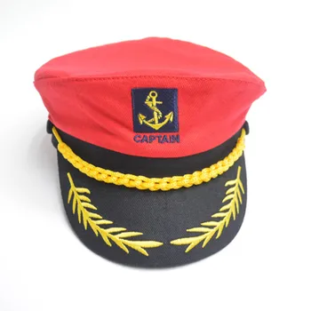 Felnőtt Yacht Katonai Sapka Hajó Kapitány a Hajó Tengerész Kapitány Jelmez Kalap Állítható Kap Tengerészet Tengeri Admirális, a Férfiak a Nőket