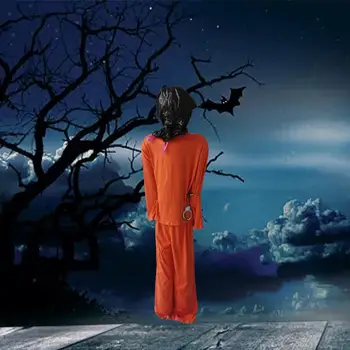 Félelmetes Halloween Börtön Egységes Tartozék halálsoron Dísz Rab Jelmez, Ruha fel a Parti Fák Karnevál Ablak Fesztivál