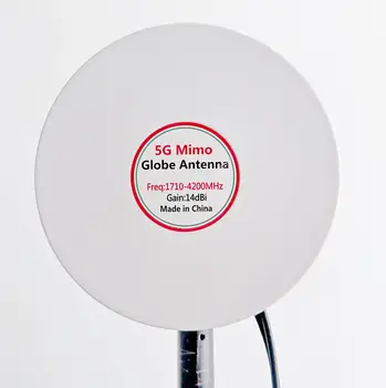 gömb alakú antenna 1710-4200MHz 14dBi Wifi antenna erősítő antenna 4g5g