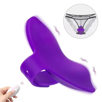 Hordható Bugyi Vibrátor 10 Sebesség Rezgő Távirányító Orális Szex Klitorisz Stimulátor Erotikus Szex Játékok a Nők