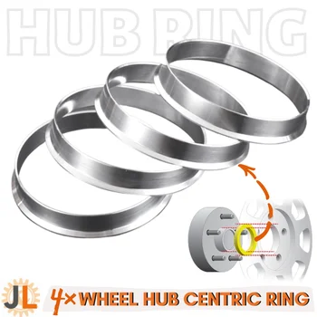 Hub Központú Gyűrűk 82-65 Kerék Közepén Hub Gyűrűt Viselte Spacer Alumínium Ötvözet Db(4)