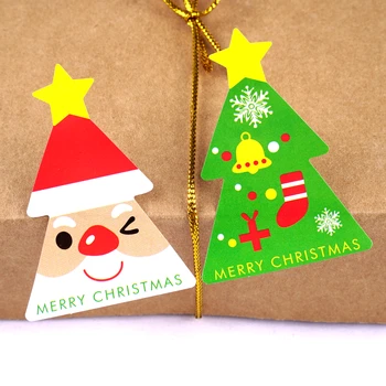 Háromszög Boldog Karácsonyt Matrica Holiday Party Új Év, Dekoráció Ajándék Doboz Pecsét Matrica Sütés Címke Csomagolási Sticker80Pcs