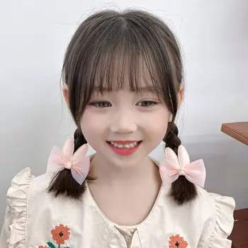 Kedves Csipke Fejdísz Csokornyakkendő Sapkák Hálós Gyermekek Hajcsat Koreai Stílus Hajtű Haj Tartozék Lánynak A Hajcsatot