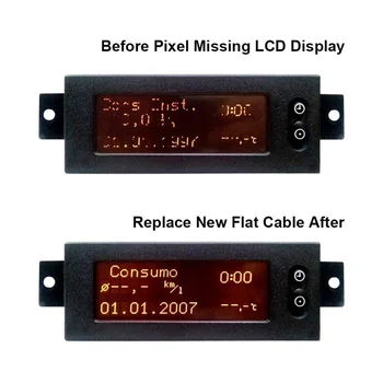 LCD Kijelző Opel ASTRA Info Kijelző 024461677 Autó Sztereó Képernyő Pixel Javítás LCD Kijelző Szalag Kábel Egyszerű Telepítés
