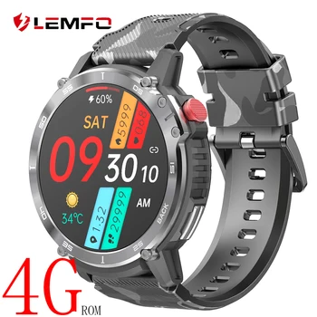 LEMFO okos karóra férfiaknak ip68 vízálló 4G ROM támogatás csatlakoztassa a headsetet C22 smartwatch 2023 7day az akkumulátor élettartamát 1.6