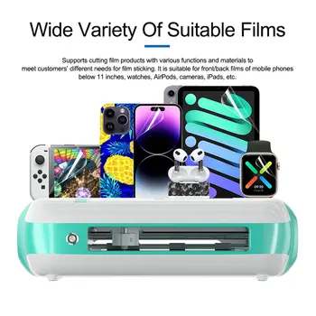 NAPSUGÁR SS-890C Mini DIY Film vágógép Intelligens WIFi Bluetooth Felhő Adatbázis Okos Telefon, Hidrogél Film Szerszám