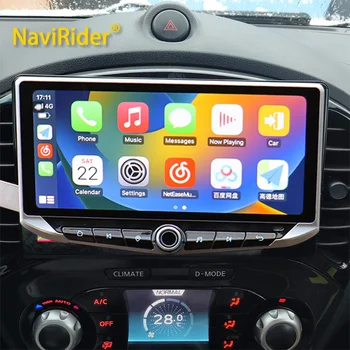 Nissan Juke Android 13 2010 2014 2Din autórádió Multimédia Videó Lejátszó, Navigáció, hifi, GPS Qled Képernyő Carplay Fej Egység
